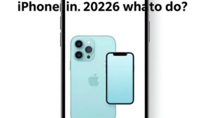 Современная иллюстрация аккумулятора iPhone для статьи о проблемах с батареей и способах их решения